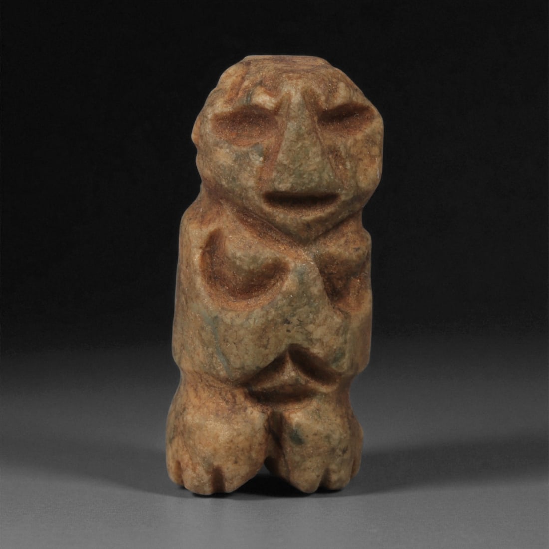 A Taino Carved Stone Idol, Late Pre-Columbian Period, Circa 1000-1500 CE, 86LA (1 of 2)