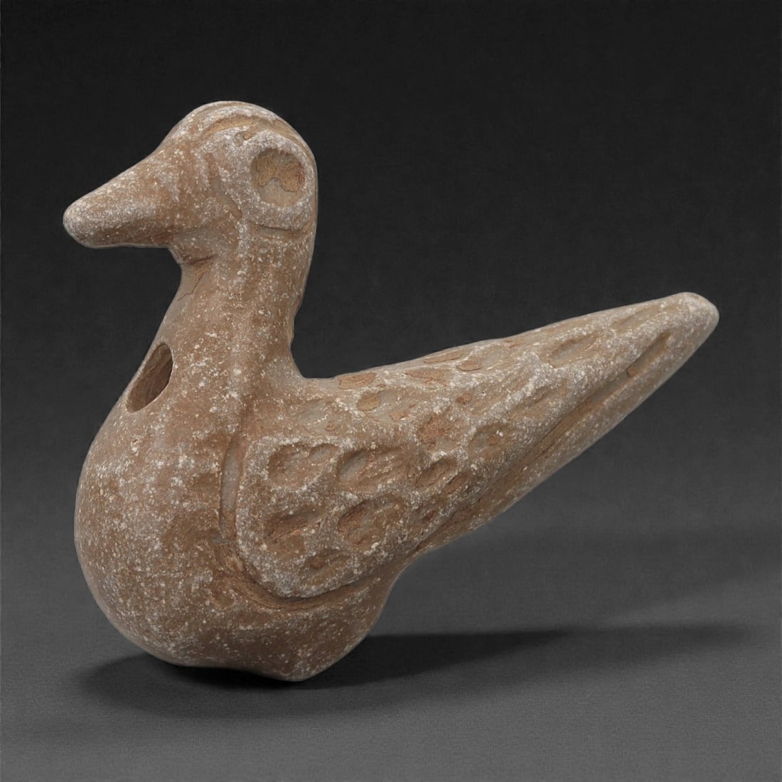 A South Arabian Stone Bird Amulet, 1st Millennium BCE, 1LR (1 of 3)