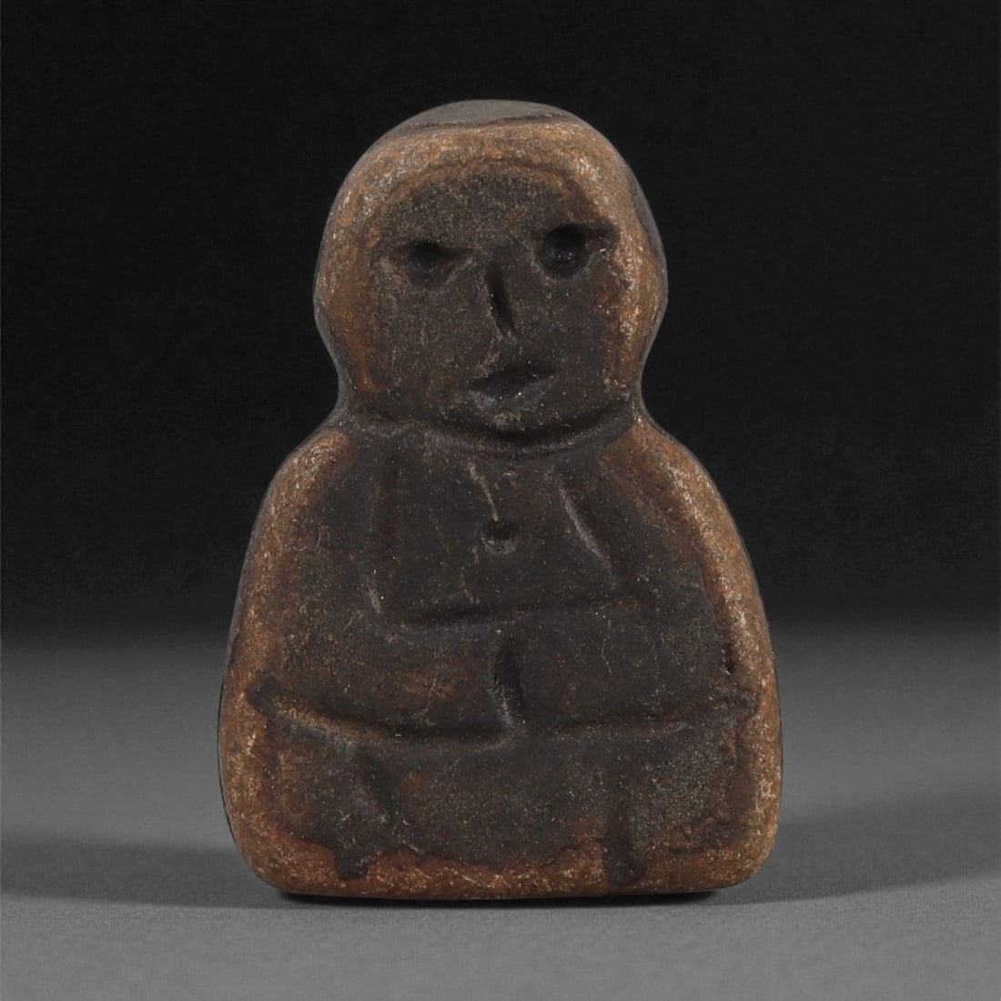 A Near Eastern Stone Anthropomorphic Idol, 19AD (1 of 2)