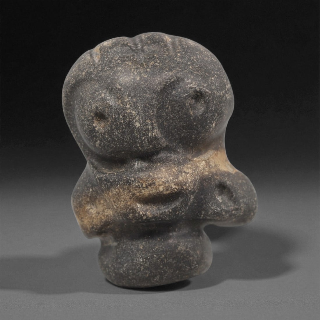 A Near Eastern Stone Anthropomorphic Figurine, 4th-3rd Millennium BCE, 33LC (1 of 2)