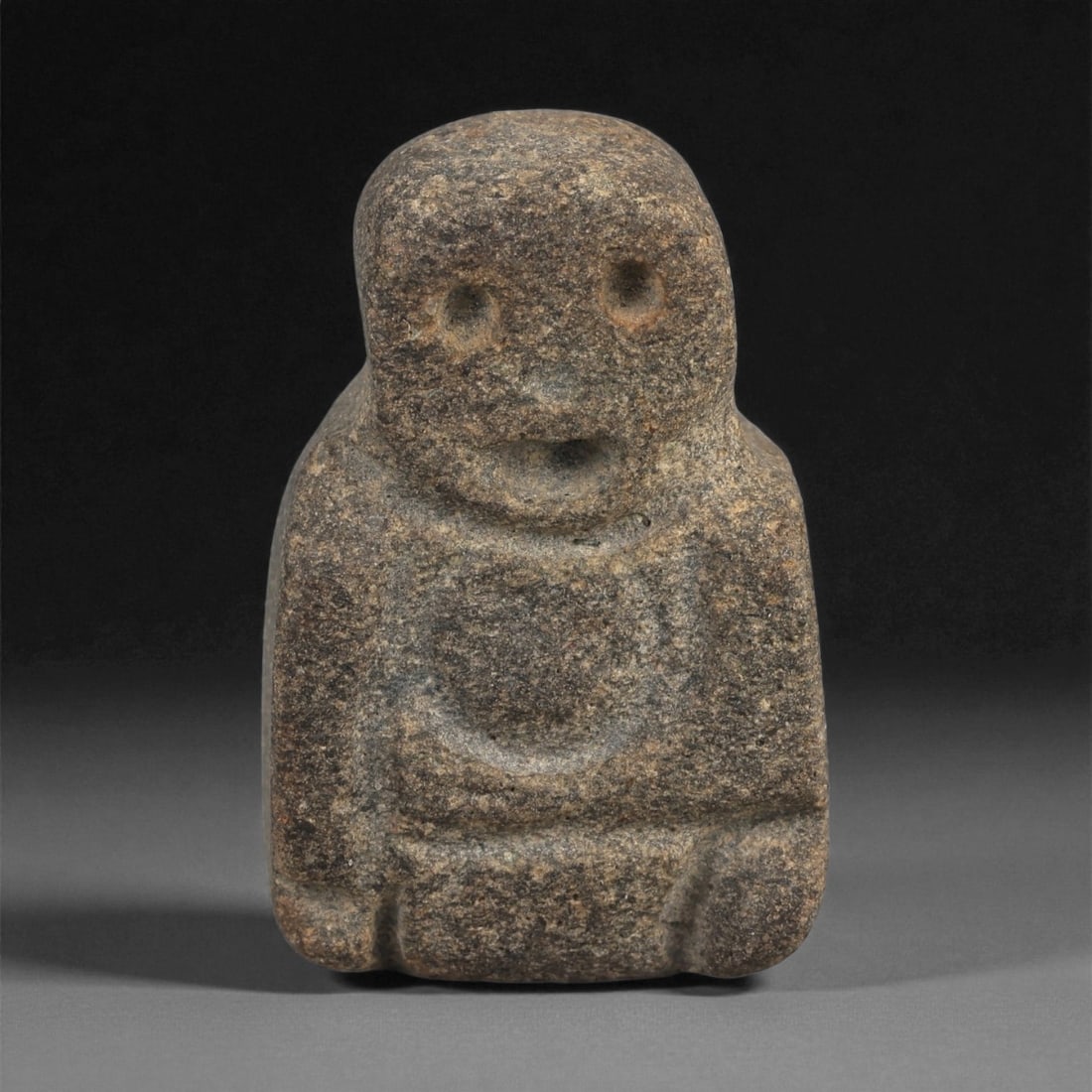 A Near Eastern Stone Anthropomorphic Figurine, 3rd Millennium BCE, 36ZB (1 of 2)