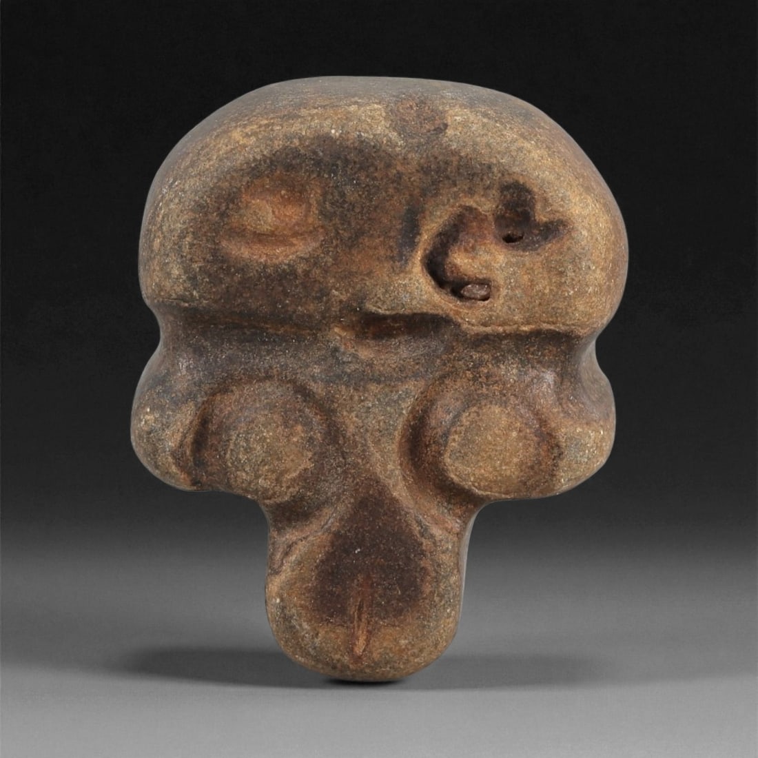 A Near Eastern Stone Anthropomorphic Idol, Early 1st Millennium BCE, 22AD (1 of 2)