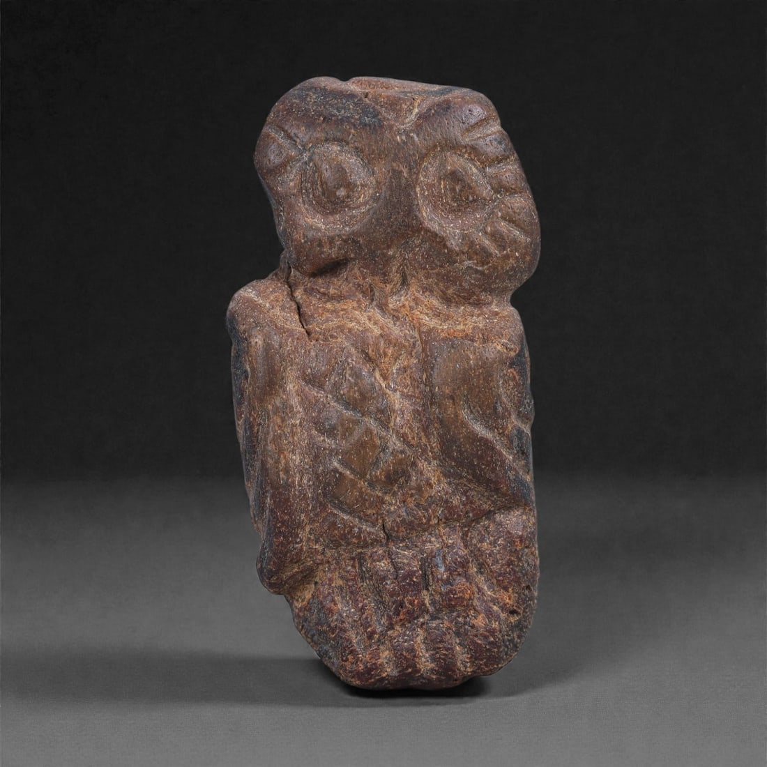 A Near Eastern Stone Owl Effigy, 3rd-2nd Millennium BCE, 21E (1 of 2)
