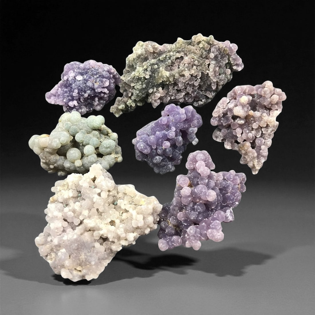 Grape Agate Specimen Selection - Natural Indonesian Formations, 2.5-6cm, 35EQ (1 of 1)