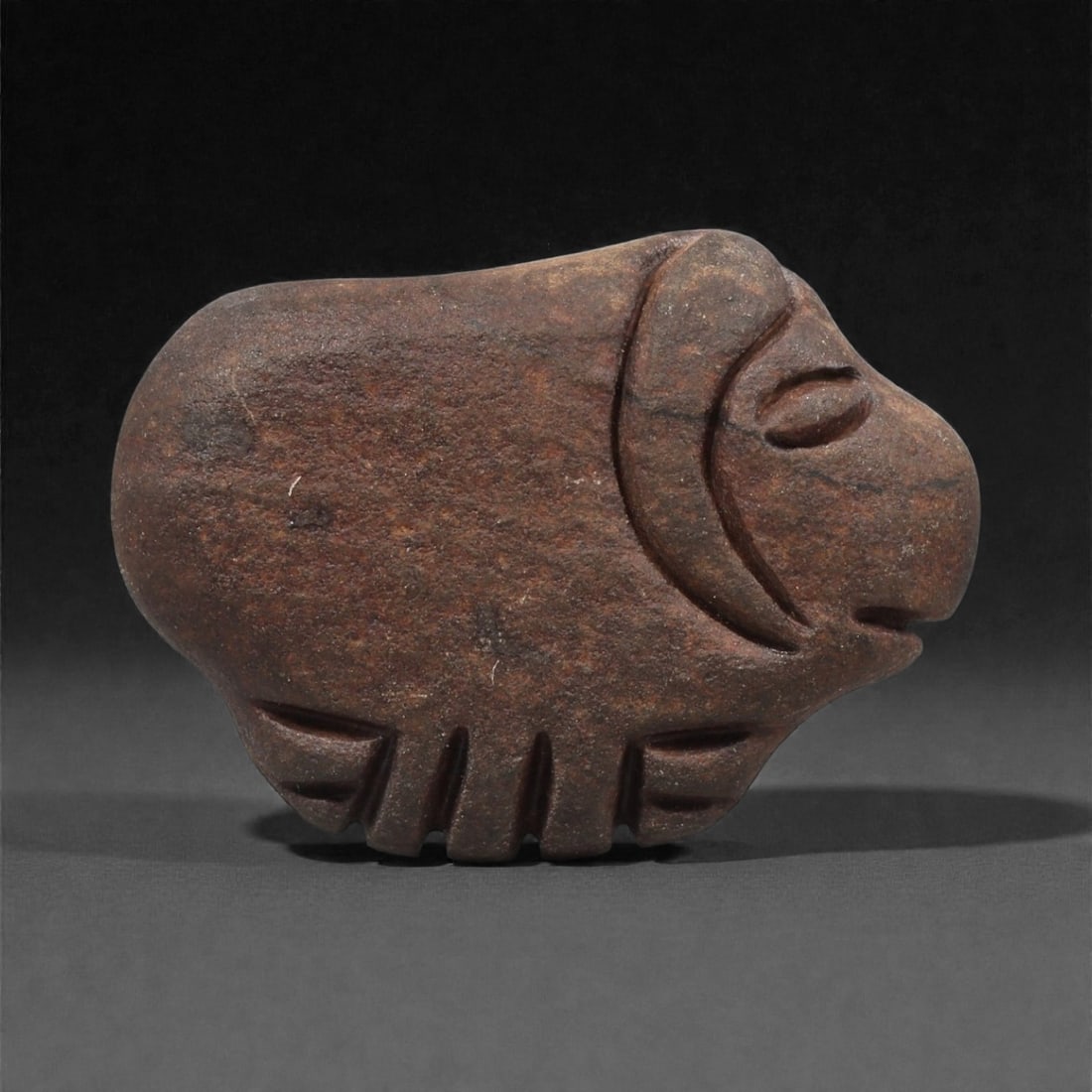 A Near Eastern Stone Zoomorphic Effigy, 3rd Millennium BCE, 18LF