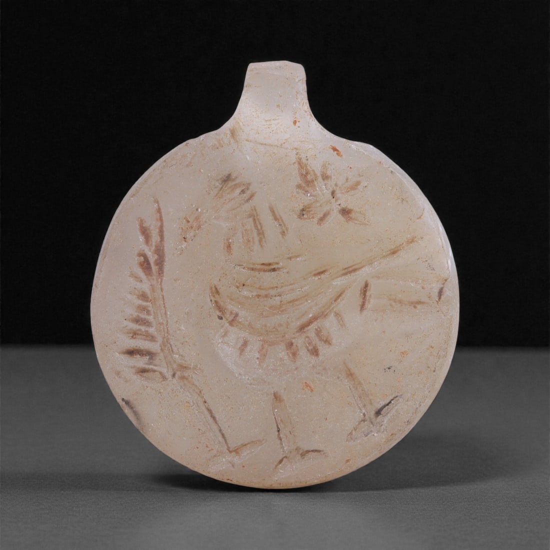 A Near Eastern Rock Crystal Amulet Pendant, 1st Millennium BCE, 64L (1 of 2)