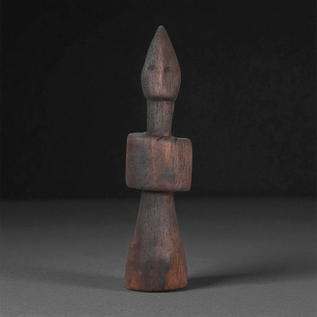 A Wooden Anthropomorphic Figurine, 19th-Early 20th Century, 10LE (1 of 2)