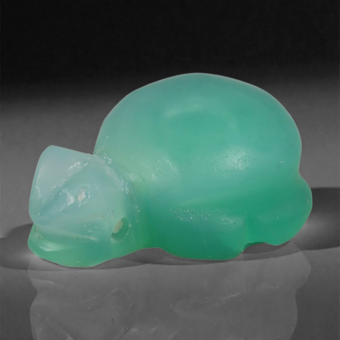 A Near Eastern Chalcedony Tortoise Amulet, 1st Millennium BCE, 60A (1 of 2)