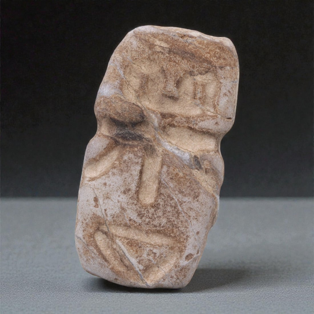 A Valdivian Stone Figure, Early Formative Period, Circa 3500-1500 BCE, 3.5cm, 99T (1 of 2)