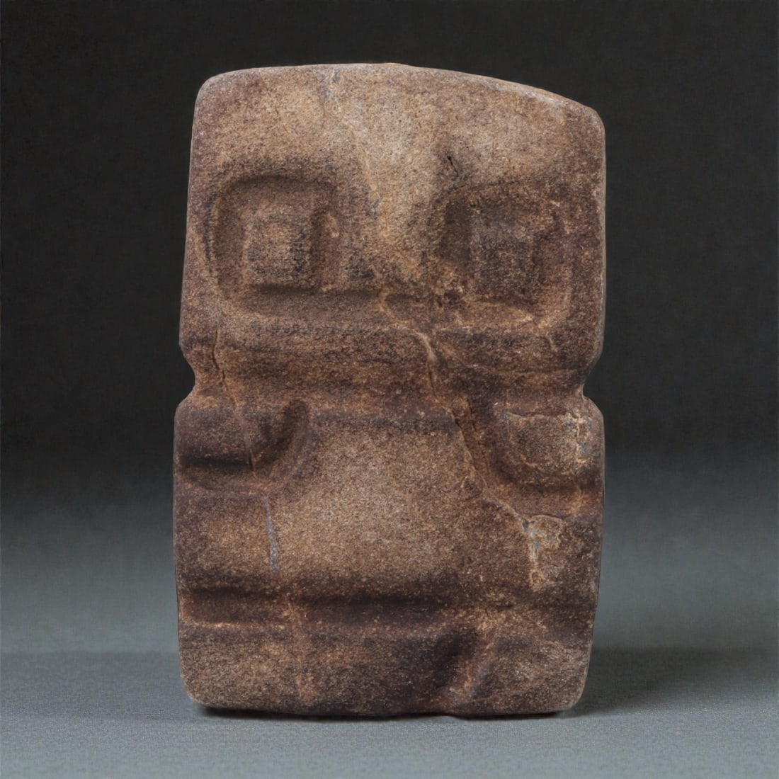 A Valdivian Stone Figure, Early Formative Period, Circa 3500-1500 BCE, 4cm, 75T (1 of 2)