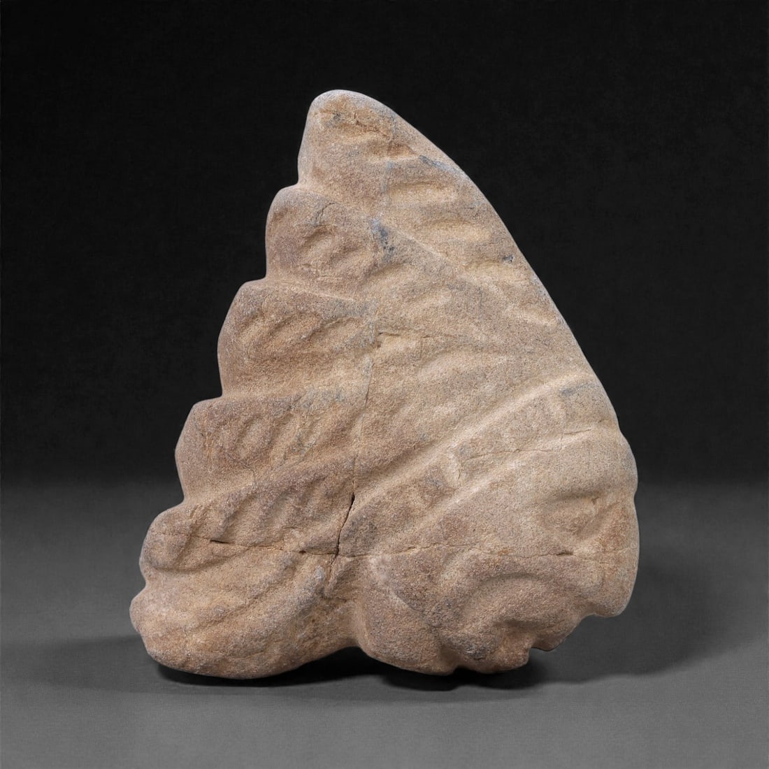Ancient Stone Maskette - Near Eastern Anthropomorphic Figure, 96F (1 of 2)