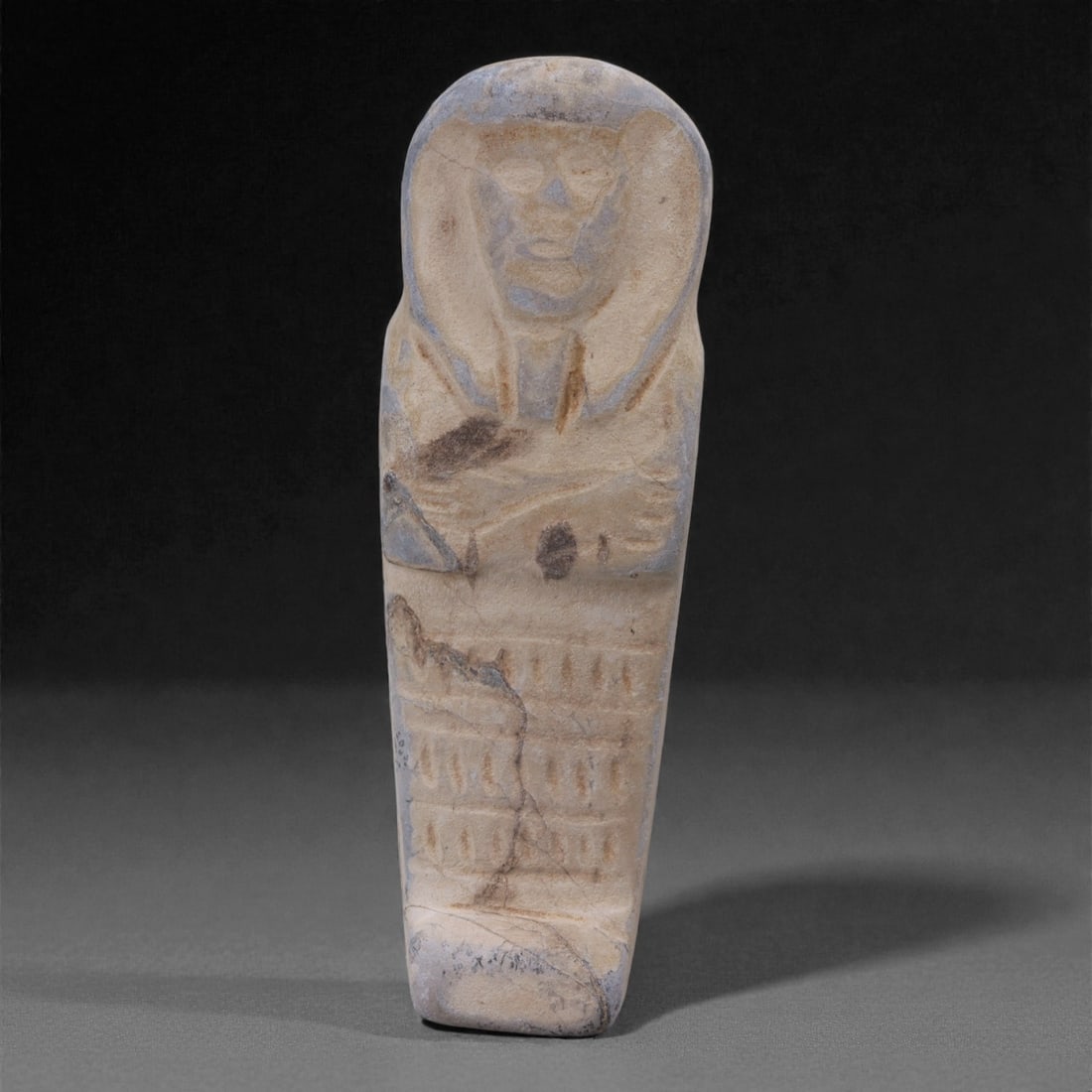 Egyptian Revival Stone Idol - Mummiform Figure, 92G (1 of 3)
