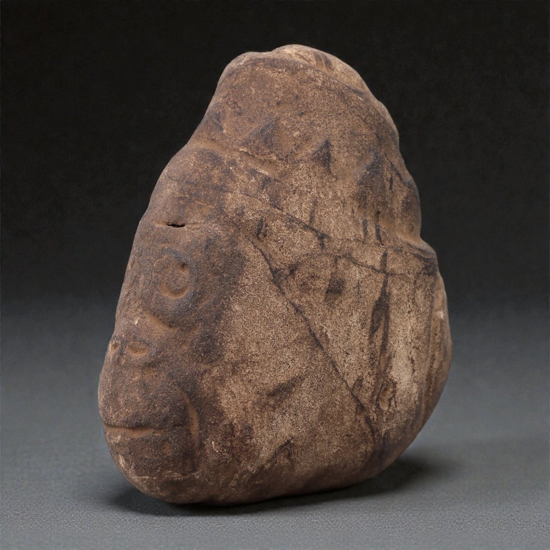 A Near Eastern Stone Zoomorphic Head, Circa 3rd-2nd Millennium BCE, 35R (1 of 2)