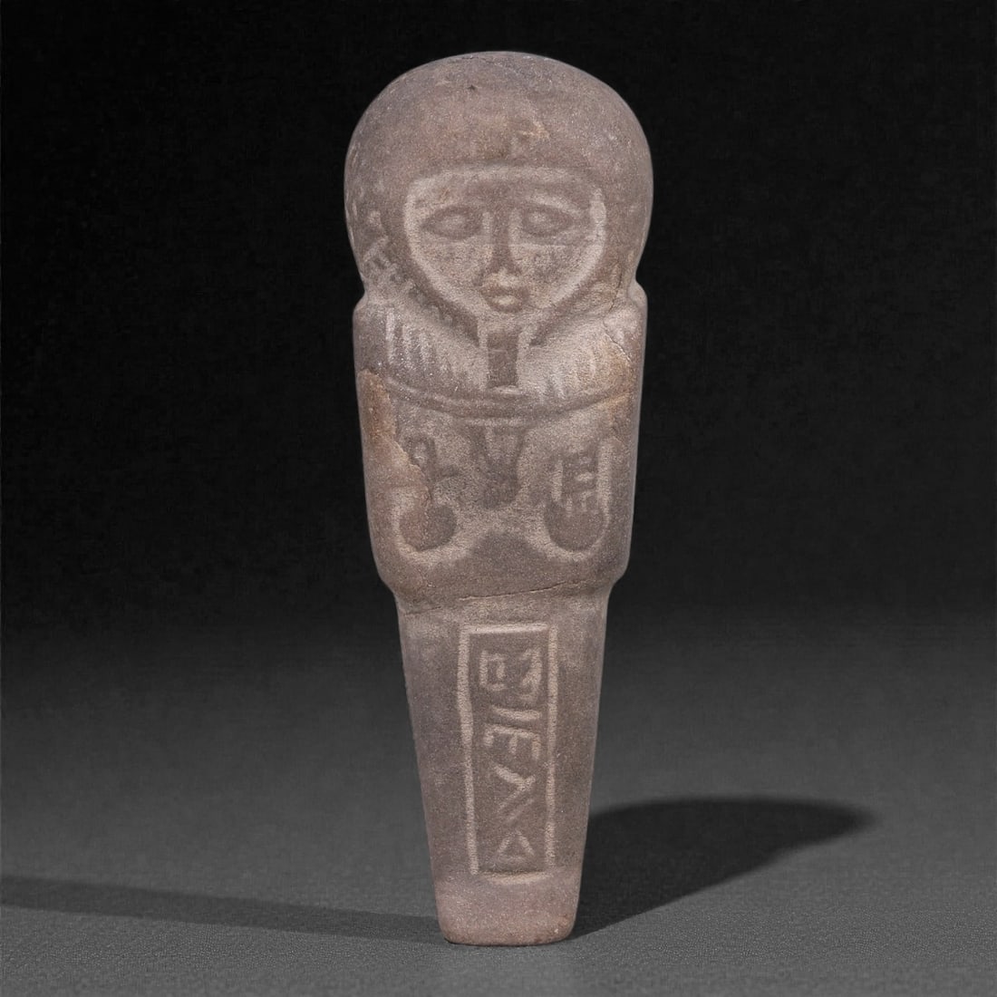 Egyptian Revival Stone Idol - Mummiform Figure, 41F (1 of 3)