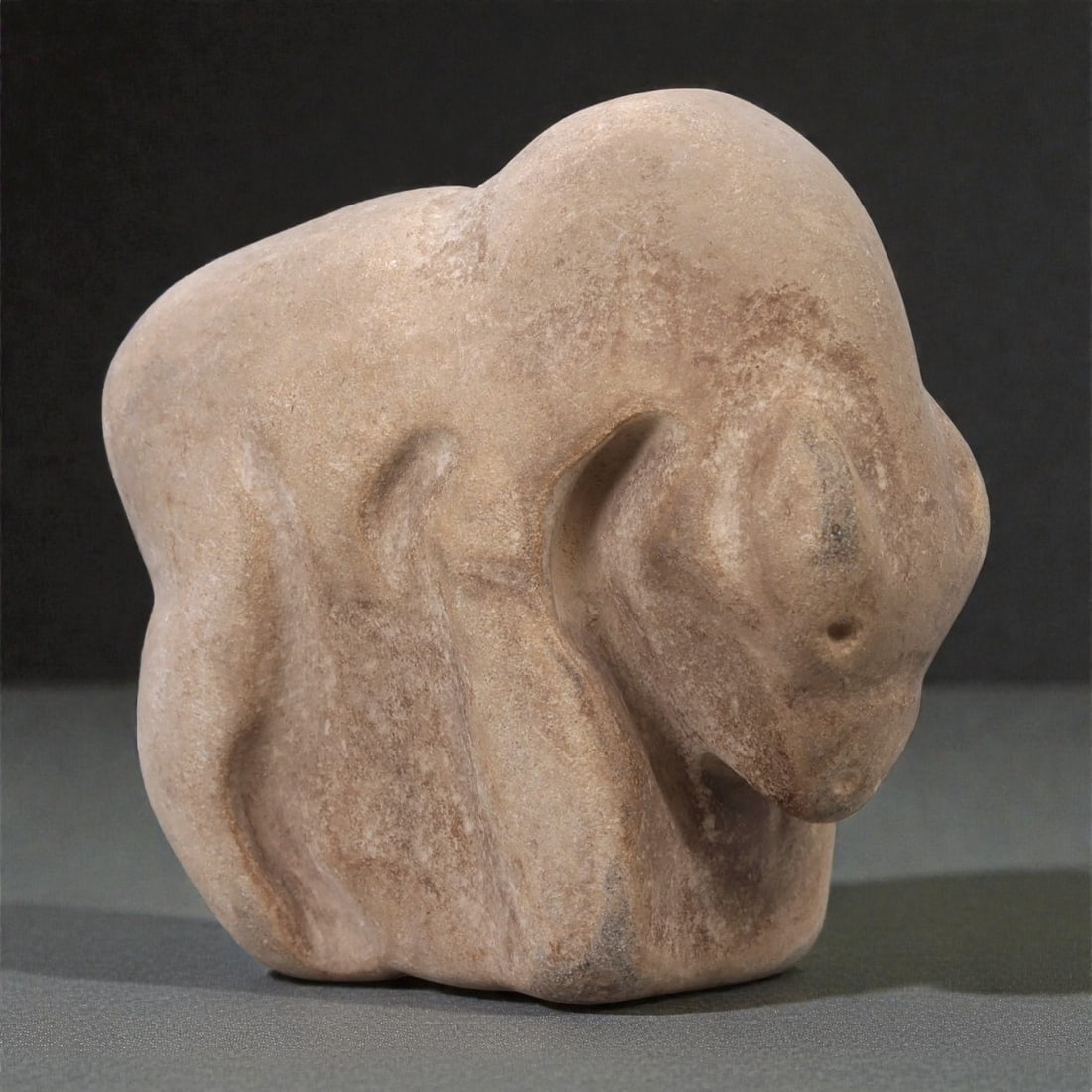 A Near Eastern Stone Zoomorphic Effigy, Circa 3rd-2nd Millennium BCE, 29R (1 of 3)