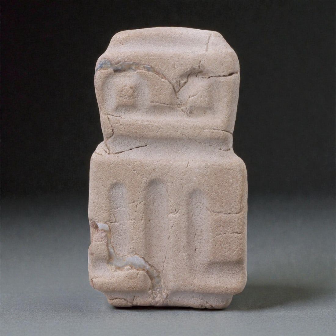A Valdivian Stone Figure, Early Formative Period, Circa 3500-1500 BCE, 4.2cm, 48T (1 of 2)
