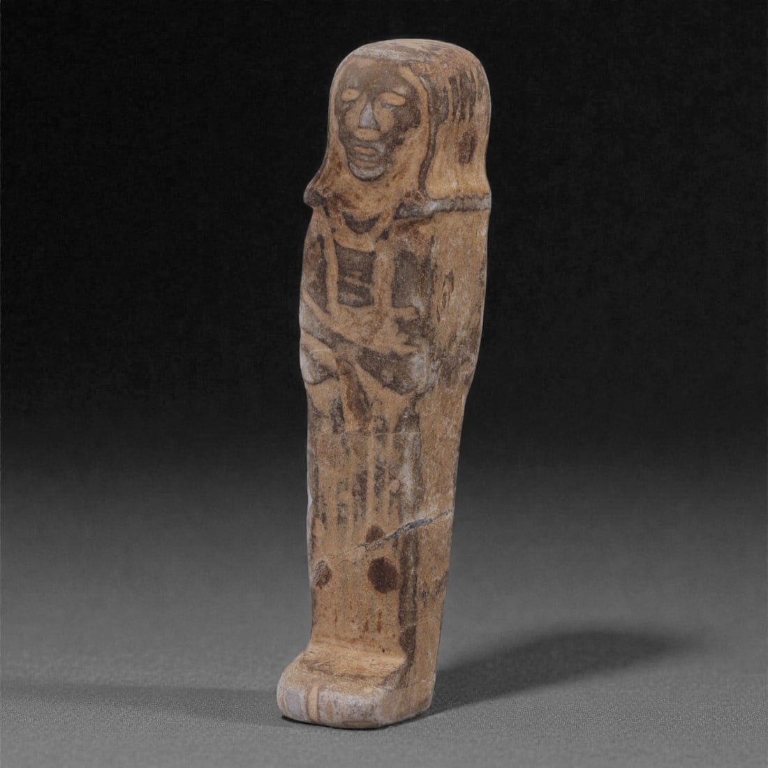 Egyptian Revival Stone Idol - Mummiform Figure, 81G (1 of 3)