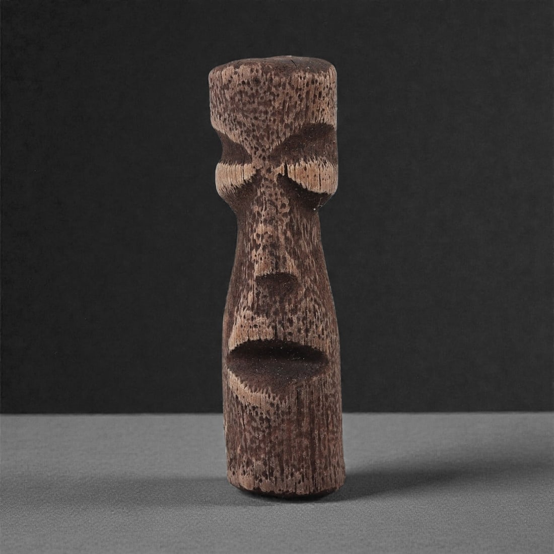 A Wooden Anthropomorphic Figurine, 19th-Early 20th Century, 40LG (1 of 2)