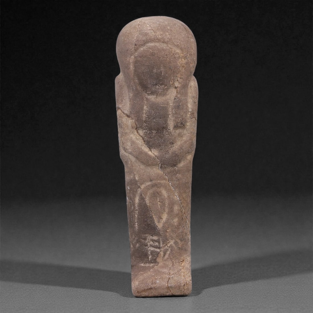 Egyptian Revival Stone Idol - Mummiform Figure, 16G (1 of 3)