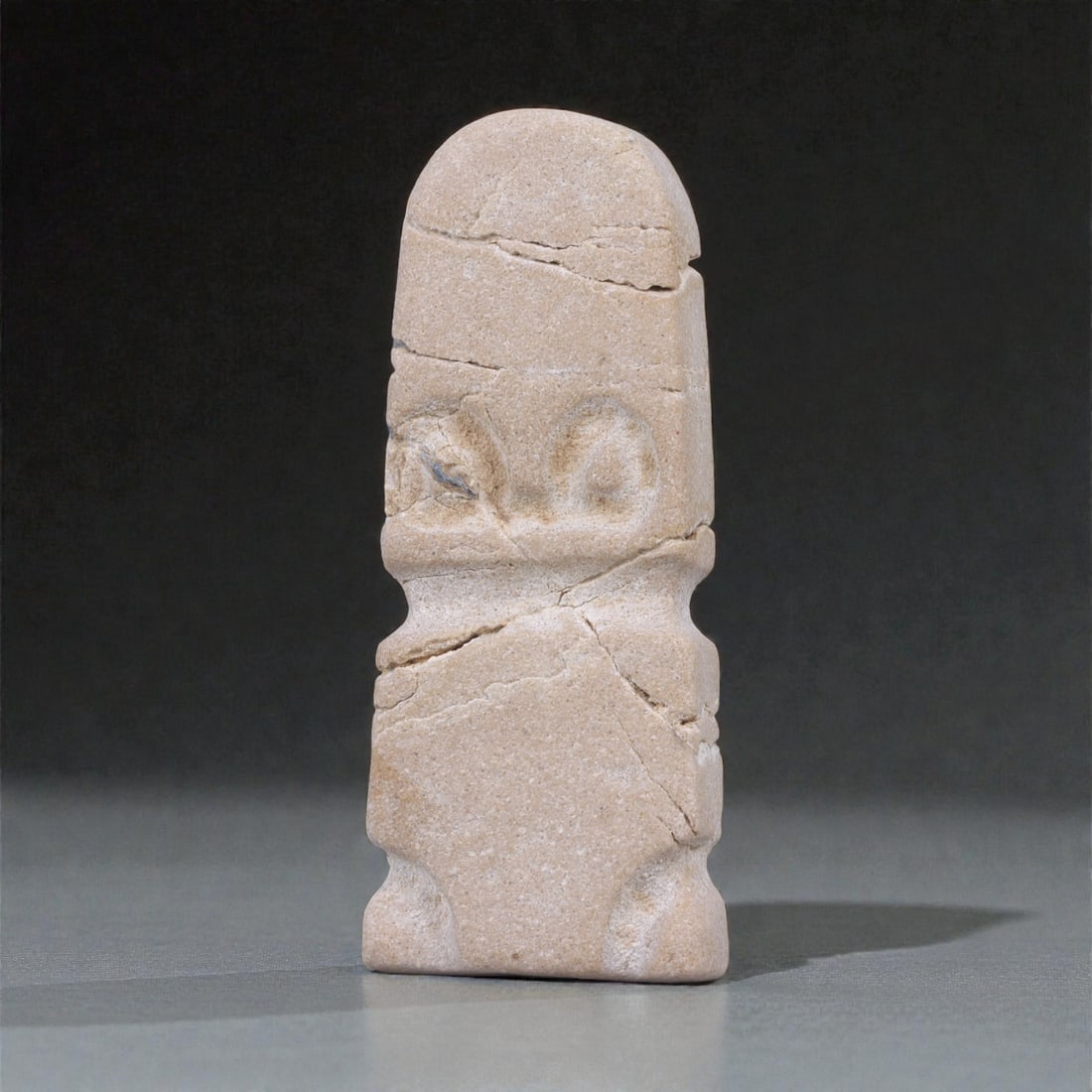 A Valdivian Stone Figure, Early Formative Period, Circa 3500-1500 BCE, 4.5cm, 56S (1 of 2)