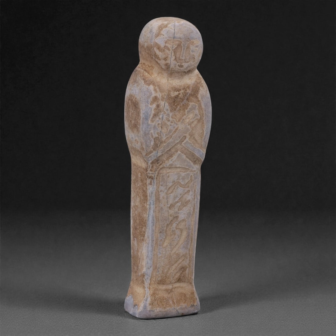 Egyptian Revival Stone Idol - Mummiform Figure, 2P (1 of 3)