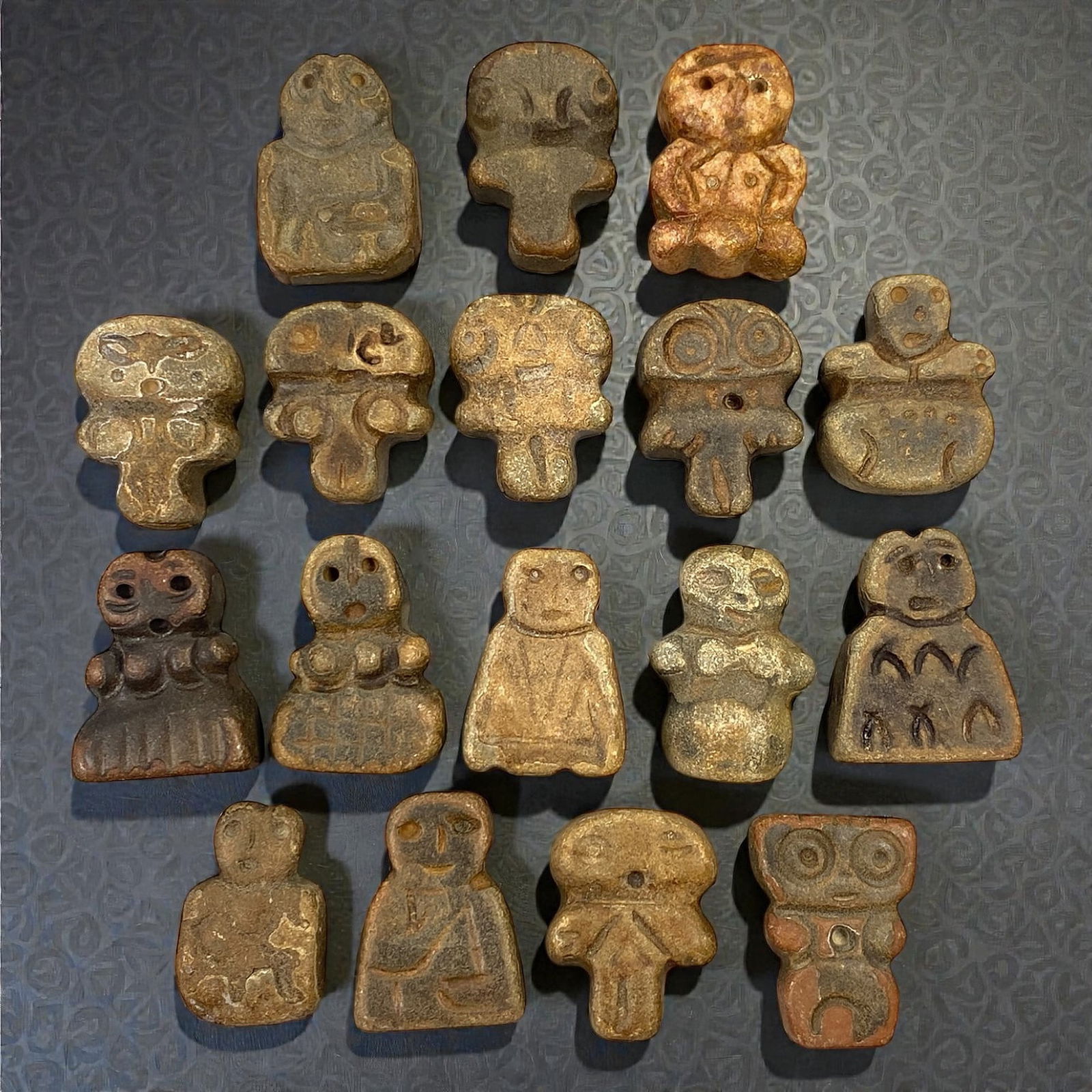 A Group of Near Eastern Stone Anthropomorphic Idols, 4th-3rd Millennium BCE, 69V (1 of 2)