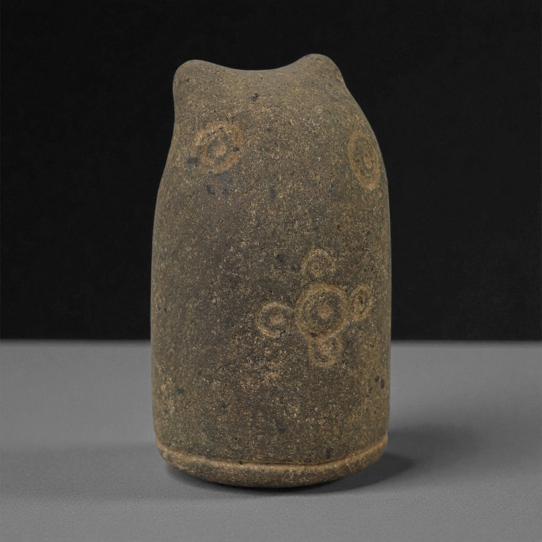 A Near Eastern Stone Zoomorphic Idol, 2nd-1st Millennium BCE, 45LE (1 of 2)