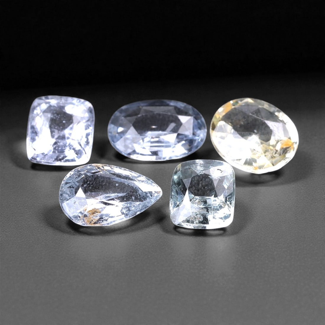 5.63 Carats Soft Pastel Sapphire Selection - Natural Unheated Sri Lankan Stones, 5-7mm, 78XH (1 of 2)