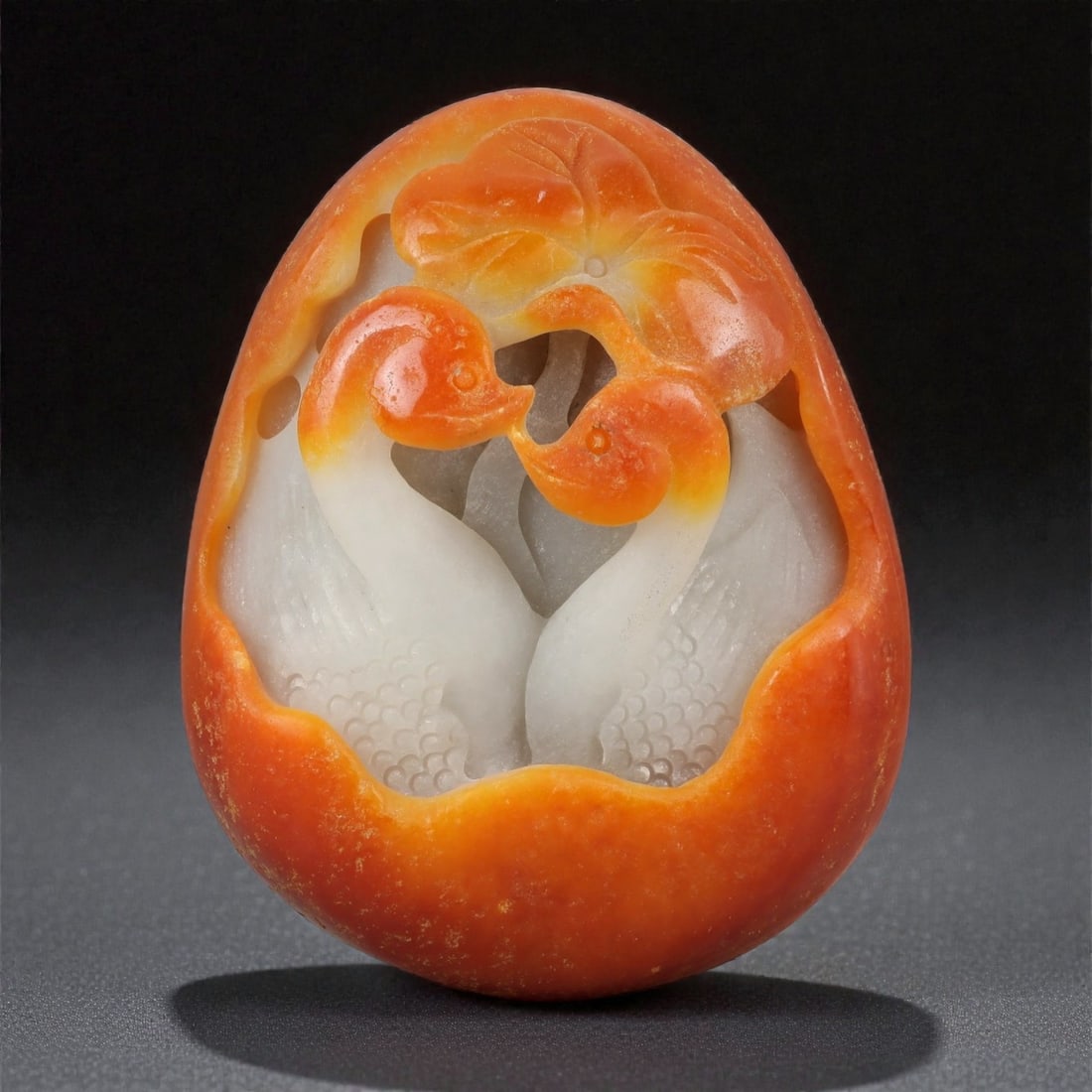 A Chinese Hetian Jade Carving, Qing Dynasty, 18th-19th Century, 20FA (1 of 2)