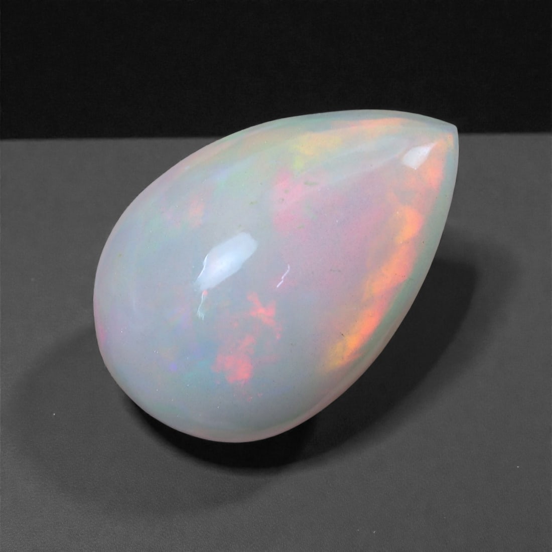 3.96 Carats Pastel Fire Welo Opal - Natural Ethiopian Gemstone 11.9x9.2x7.1mm, 39XH (1 of 2)