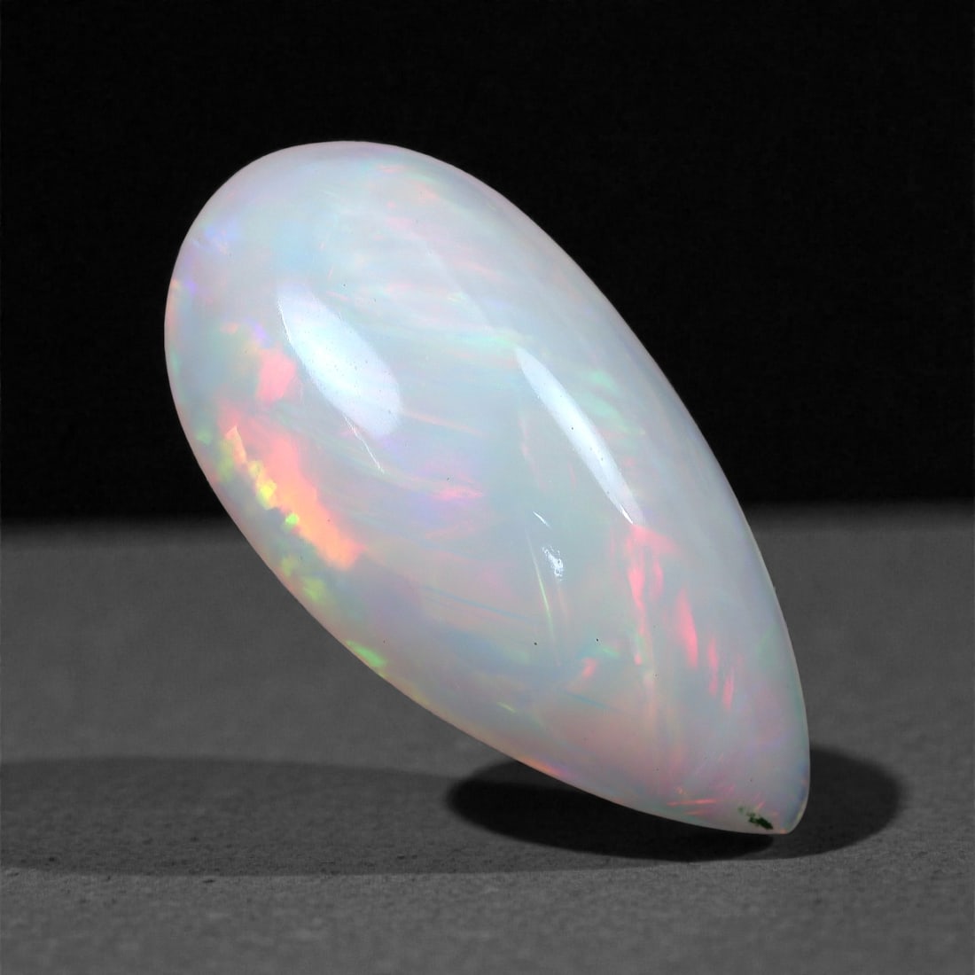 4.28 Carats Flame Silk Welo Opal - Natural Ethiopian Gemstone 18.1x9.2x5.6mm, 22XH (1 of 2)