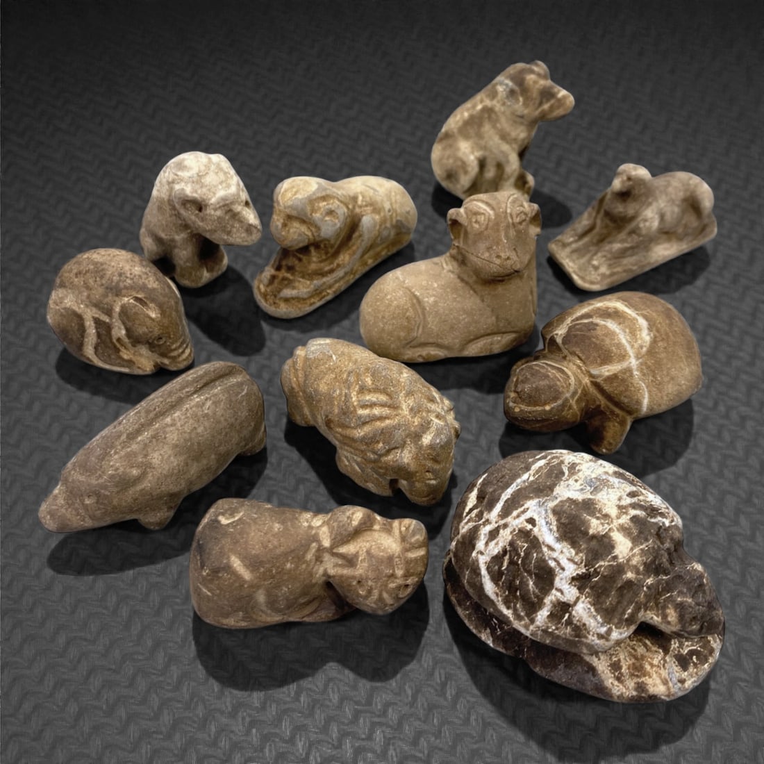A Group of Near Eastern Stone Zoomorphic Figurines, Ancient Period, 74XJ (1 of 1)