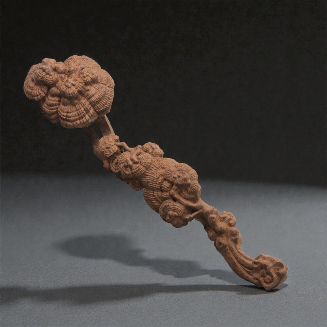 A Chinese Agarwood Belt Hook, 20th Century, 71FC (1 of 2)