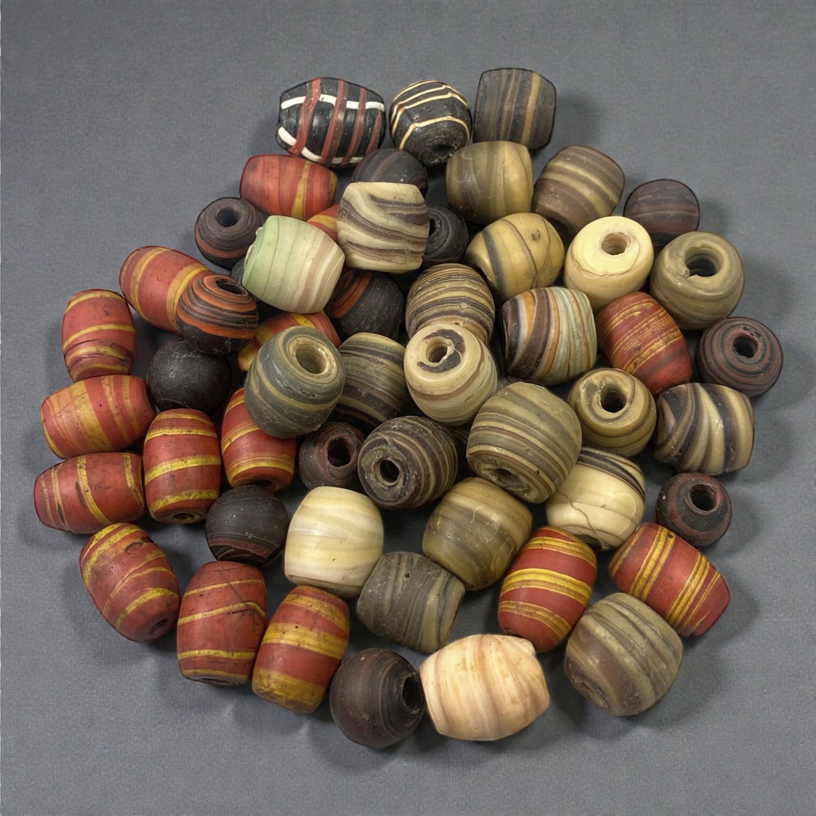A Group of Persian Glass Beads, 18th-19th Century, 19W (1 of 1)