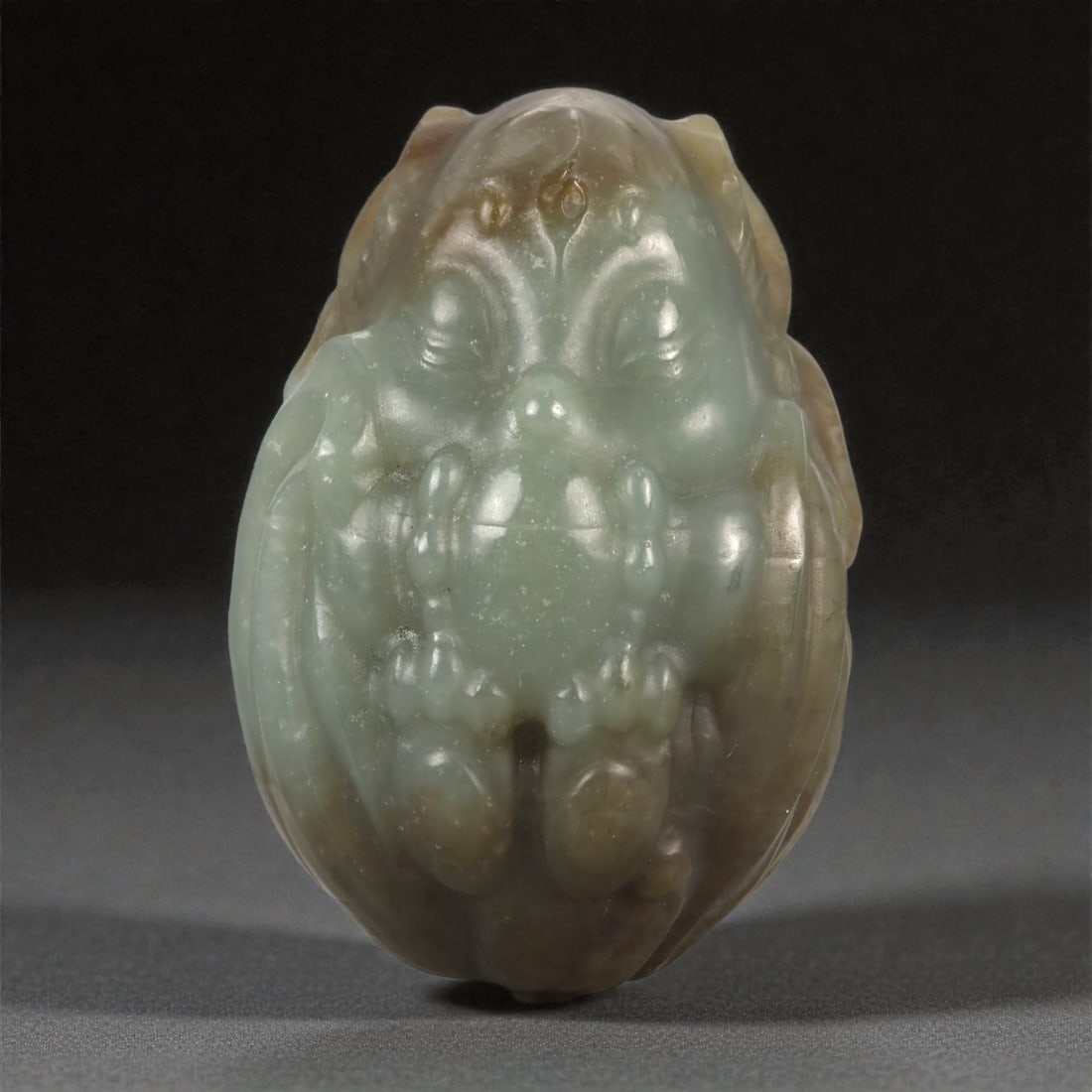 A Chinese Jade Anthropomorphic Figure, 20th Century, 18YA (1 of 2)