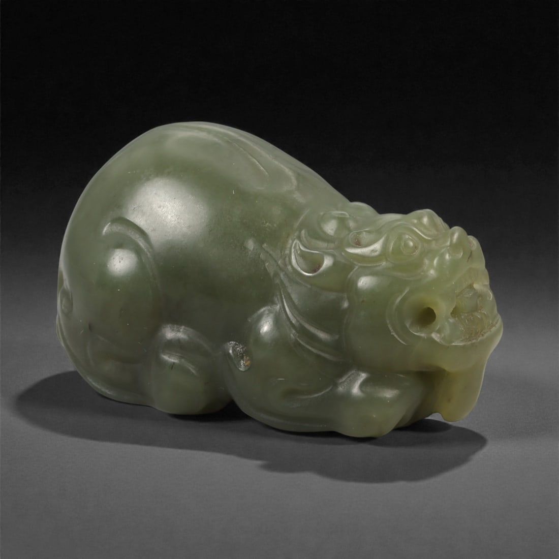 Chinese Jade Pi Xiu - Guardian Beast Amulet, 90ZD, 90ZD (1 of 3)
