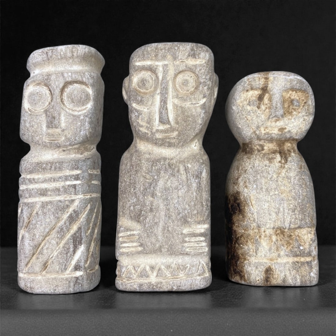 A Near Eastern Stone Idol Group, Medieval Period, 61Z (1 of 1)