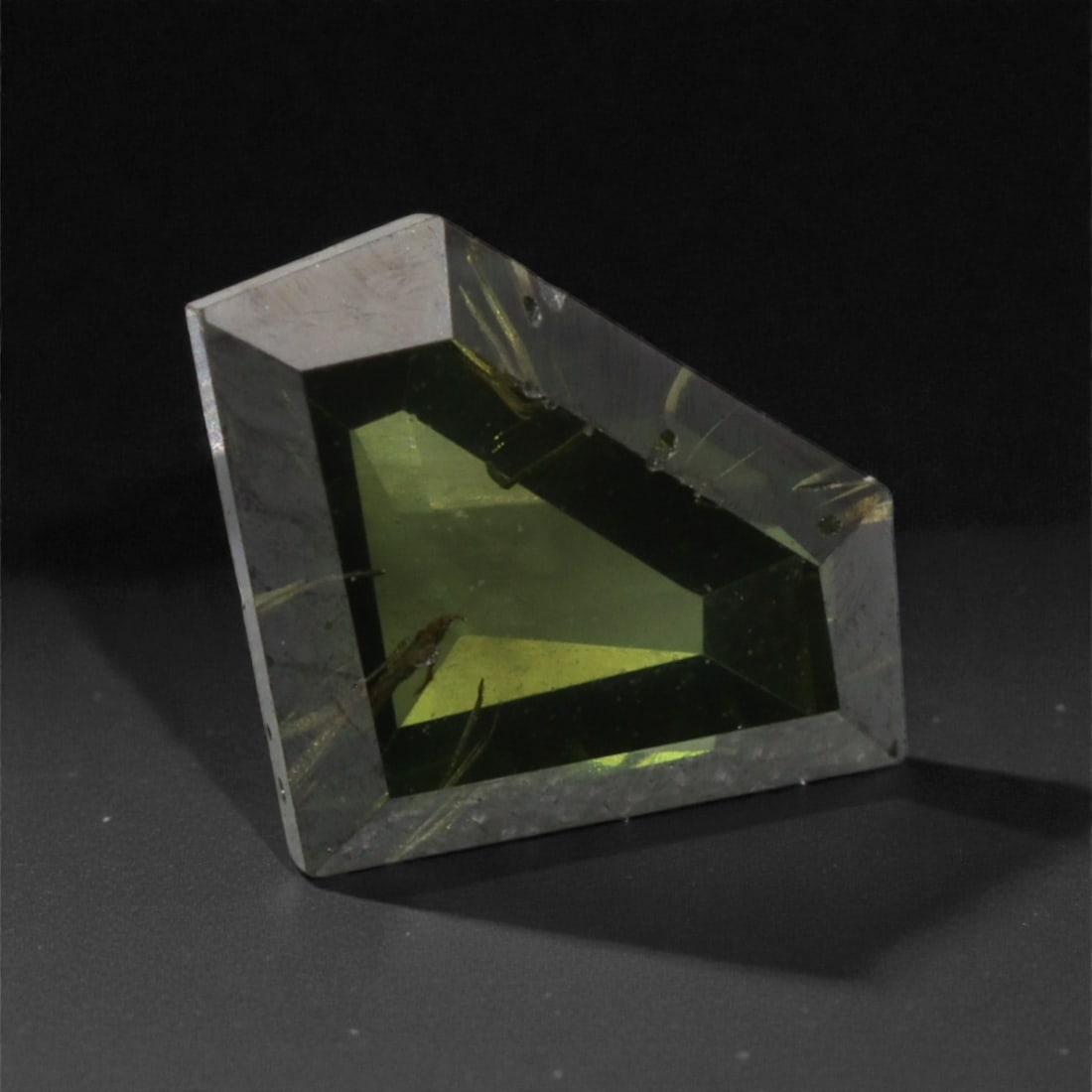 0.34 Carats Fancy Green Modified Cut Diamond - Natural Loose Gemstone, 50DA (1 of 1)