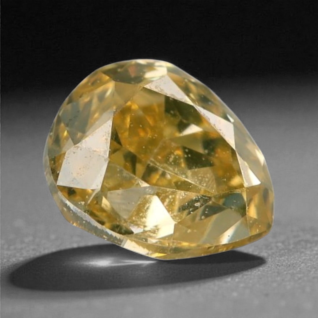 0.20 Carats Fancy Color Diamond - Natural African Stone, 3.7x3.1mm, 19A: Africa is renowned as a premier source for natural fancy colored diamonds, celebrated for producing stones with rich, earthy saturation and exceptional light performance. This fancy diamond exemplifie