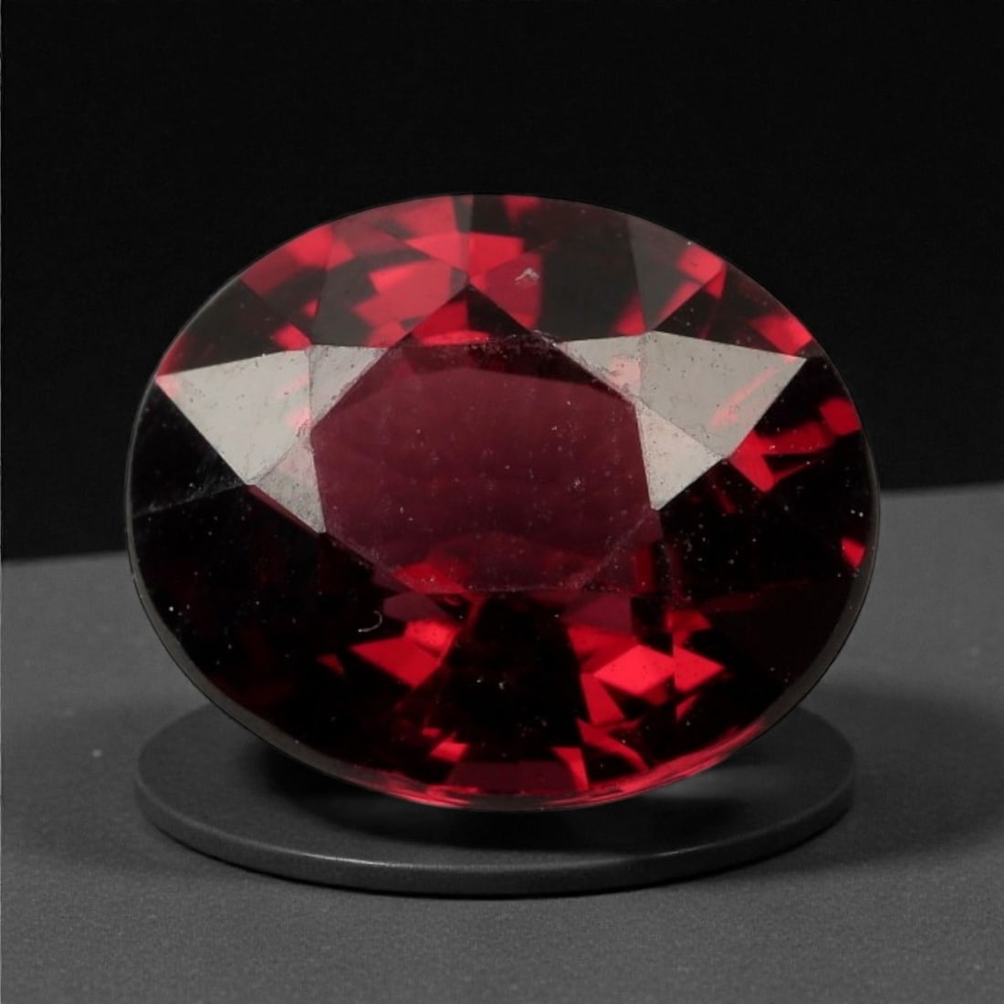 2.11 Carats Deep Red Garnet - Natural Mozambique - 8.3x6.9x4.4mm, 59WC (1 of 1)