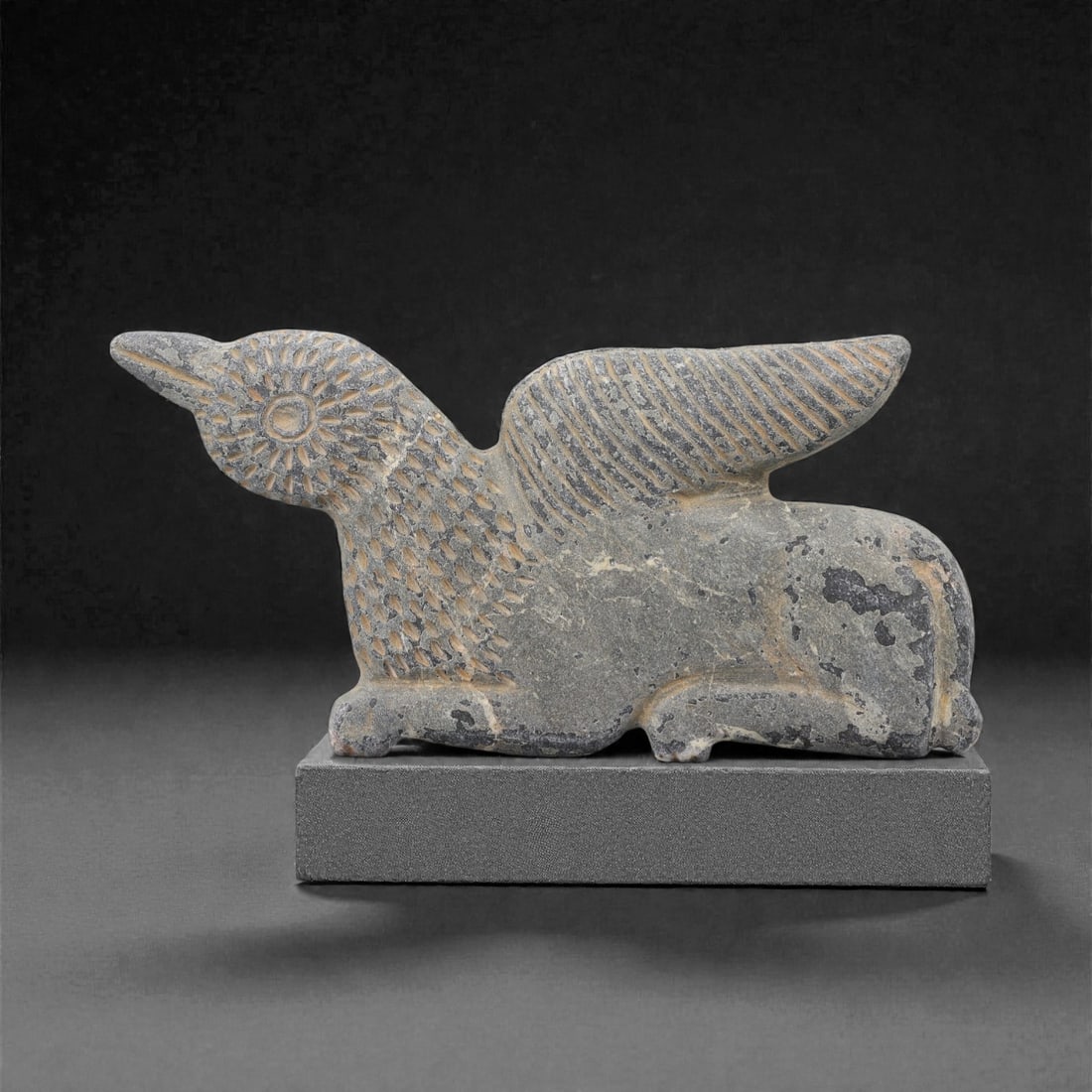 A Near Eastern Schist Bird Plaque, 3rd-2nd Millennium BCE, 88FL (1 of 2)