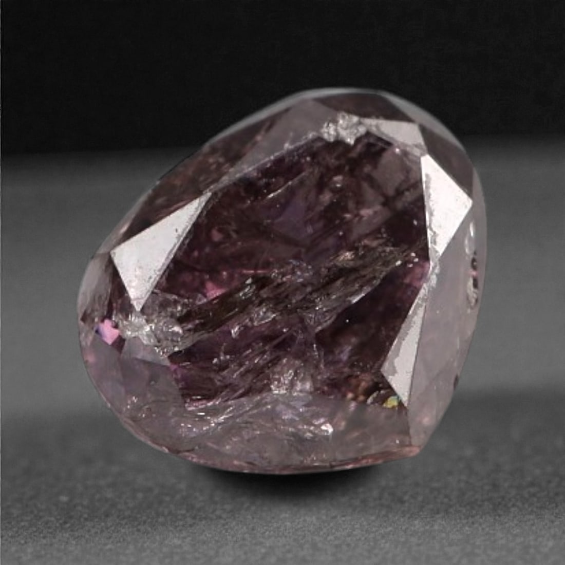 0.19 Carats Purplish Pink Diamond - Natural Argyle Mine, Australia, 89A (1 of 1)