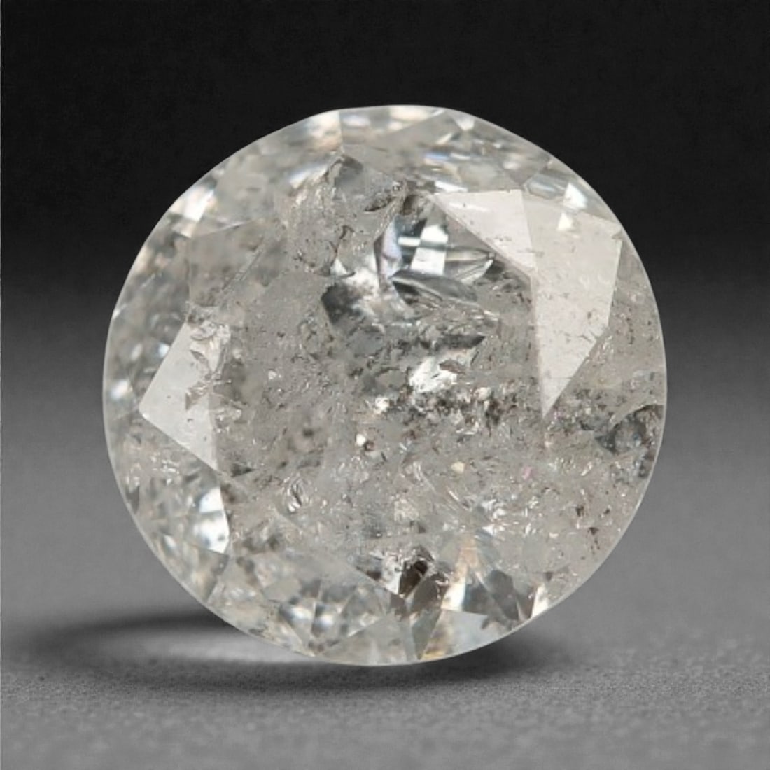 0.20 Carats Fancy Round Diamond - Natural African Stone, 78A: Africa is renowned as a premier source for natural fancy colored diamonds, celebrated for producing stones with rich, earthy saturation and exceptional light performance. This fancy diamond exemplifie