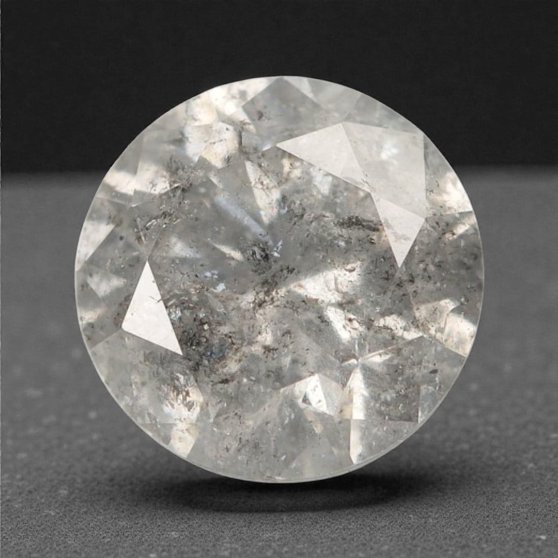 0.31 Carats Fancy Round Diamond - Natural African Stone, 79A: Africa is renowned as a premier source for natural fancy colored diamonds, celebrated for producing stones with rich, earthy saturation and exceptional light performance. This fancy diamond exemplifie