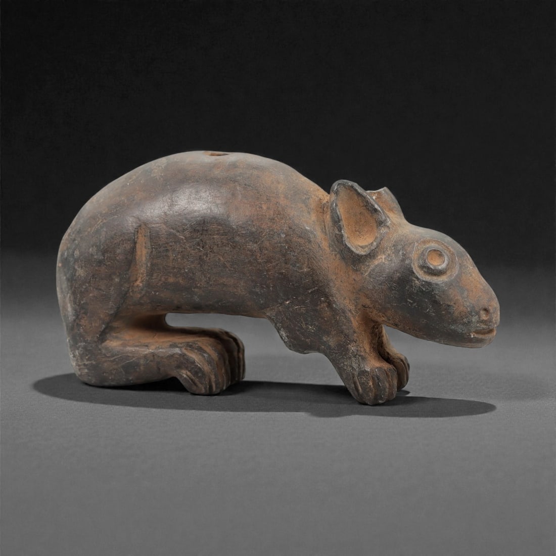 A Near Eastern Ceramic Rodent Effigy, 3rd-2nd Millennium BCE, 93FL (1 of 2)