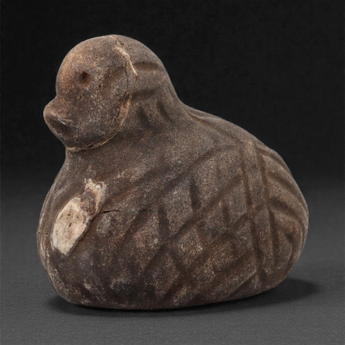 A Near Eastern Stone Bird Effigy, 3rd-2nd Millennium BCE, 98FL (1 of 2)