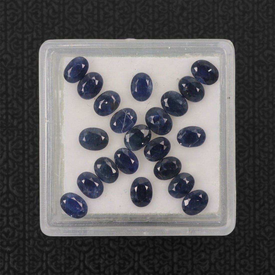 5.24 Carats Deep Royal Blue Sapphire Parcel - Natural Australian Stones, 57XL: This refined parcel of 5.24 carats of loose sapphires captivates with a spectrum of deep royal blue hues, ranging from velvety midnight tones to vivid, saturated shades that catch the light with every