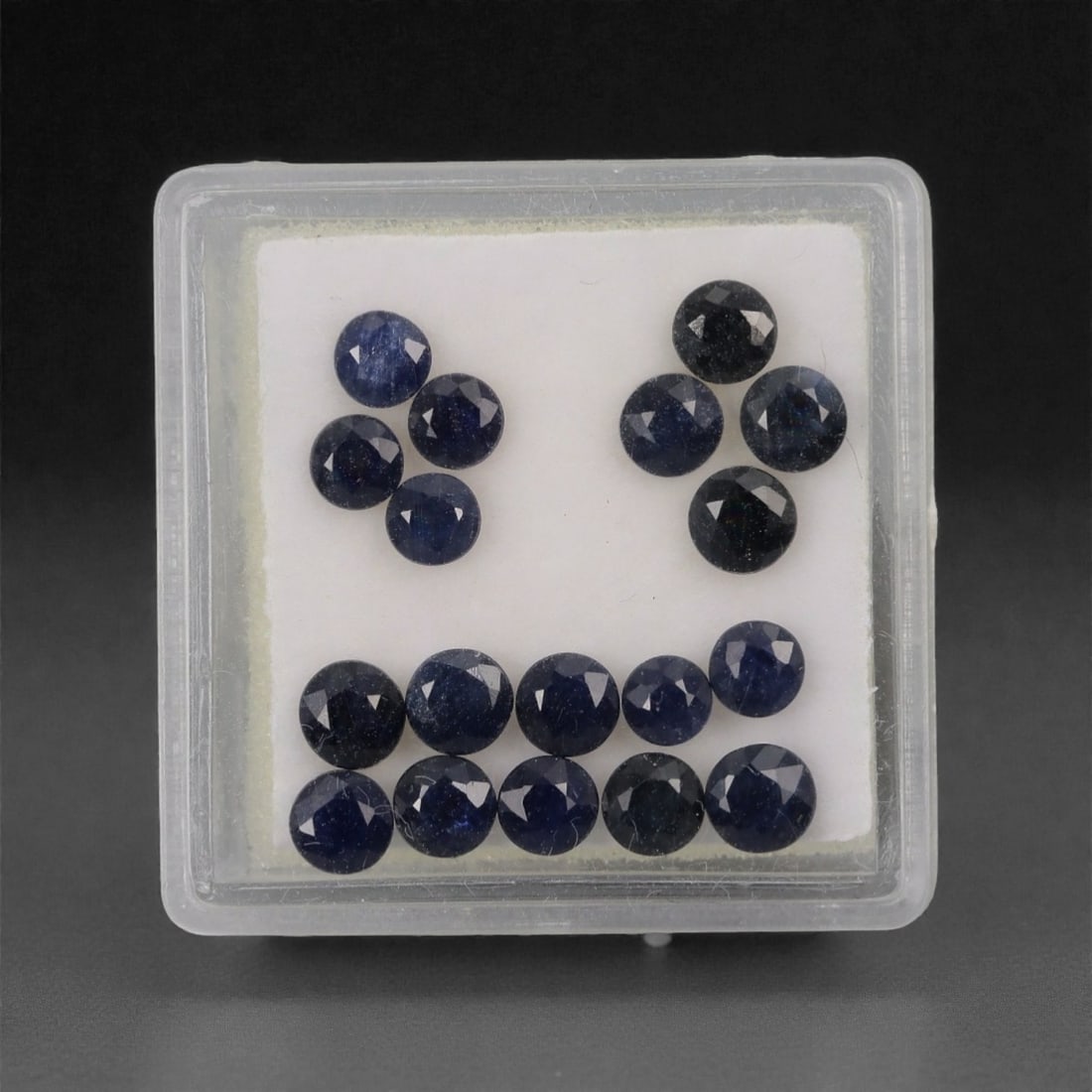 4.99 Carats Deep Royal Blue Sapphire Parcel - Natural Australian Stones, 99XK (1 of 1)