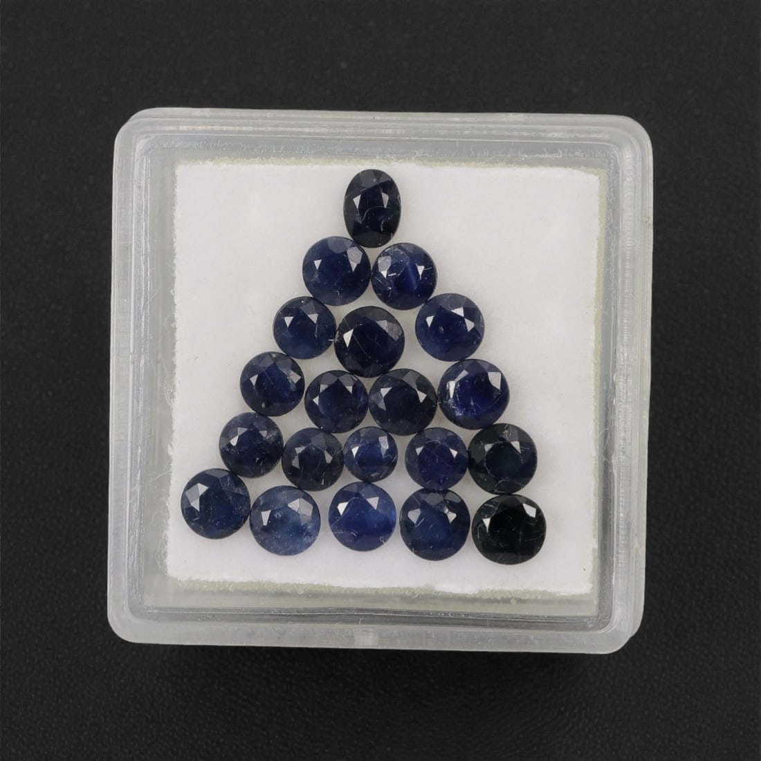 4.43 Carats Deep Royal Blue Sapphire Parcel - Natural Australian Stones, 64XL (1 of 1)