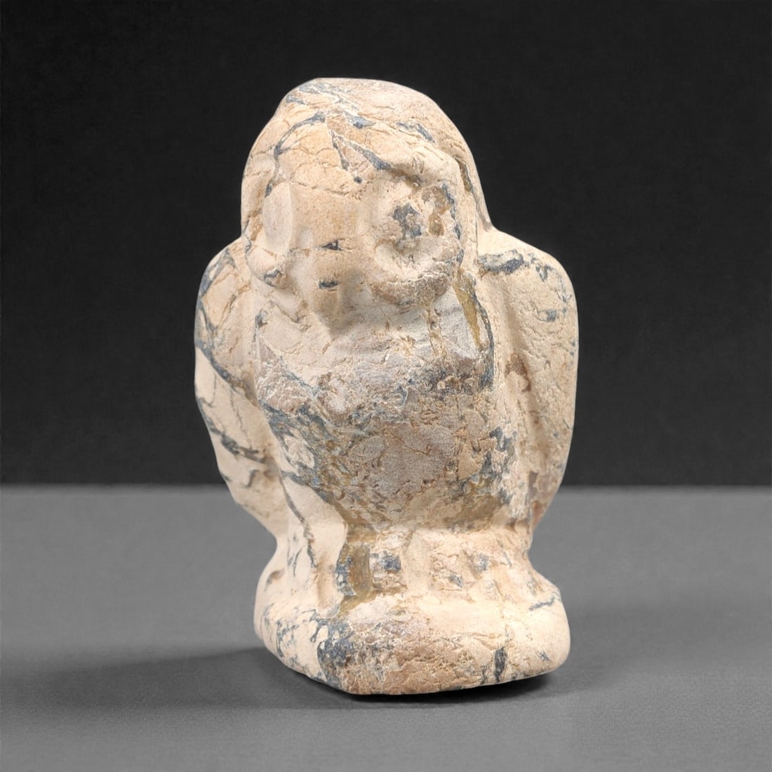 An Ancient Near Eastern Stone Owl Effigy, 3rd-1st Millennium BCE, 64FL (1 of 2)